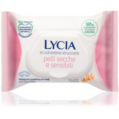LYCIA SALVIETTINE STRUCCANTI PELLI SECCHE SENSIBILI pz. 20