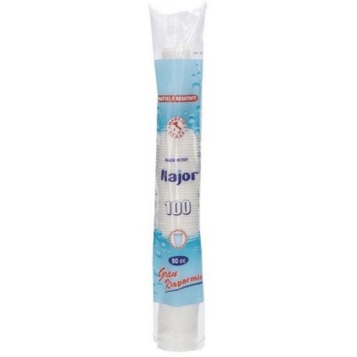 MAJOR BICCHIERI CAFFE' BIANCHI 80 CC. 100 PEZZI
