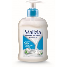 MALIZIA SAPONE LIQUIDO NUTRIENTE CREAMA DI LATTE 300ML MALIZIA SAPONE LIQUIDO NUTRIENTE CREAMA DI LATTE 300ML