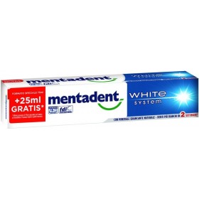 MENTADENT WHITE SYSTEM DENTIFRICIO DA DENTI 75+25ML MENTADENT WHITE SYSTEM DENTIFRICIO DA DENTI 75+25ML