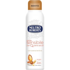 NEUTRO ROBERTS DEODORANTE SENSIBILE AVENA E ARGAN SPRAY 150ML NEUTRO ROBERTS DEODORANTE SENSIBILE AVENA E ARGAN SPRAY 150ML