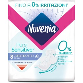 NUVENIA PURESENSITIVE ASSORBENTI ULTA NOTTE ALI 8 PEZZI NUVENIA PURESENSITIVE ASSORBENTI ULTA NOTTE ALI 8 PEZZI