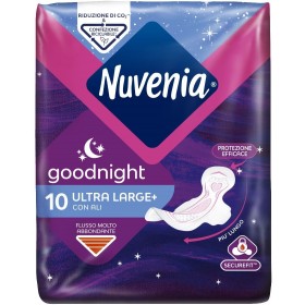 NUVENIA ULTRA ASSORBENTI NOTTE LARGE CON ALI 10PZ NUVENIA ULTRA ASSORBENTI NOTTE LARGE CON ALI 10PZ