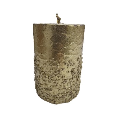 CANDELA 7X10.5CM ORO MOD.0159-2
