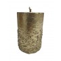 CANDELA 7X10.5CM ORO MOD.0159-2