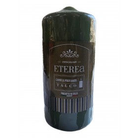 MOCCOLO IN CERA PROFUMATO ETEREA cm. 7x15 TALCO MOCCOLO IN CERA PROFUMATO ETEREA cm. 7x15 TALCO