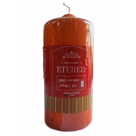 ETEREA CANDELA MOCCOLO DI CERA PROFUMATO AGRUMI CM. 7x15h. ETEREA CANDELA MOCCOLO DI CERA PROFUMATO AGRUMI CM. 7x15h.