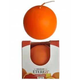 ETEREA CANDELA SFERA DI CERA PROFUMATA AGRUMI CM. 6 ETEREA CANDELA SFERA DI CERA PROFUMATA AGRUMI CM. 6
