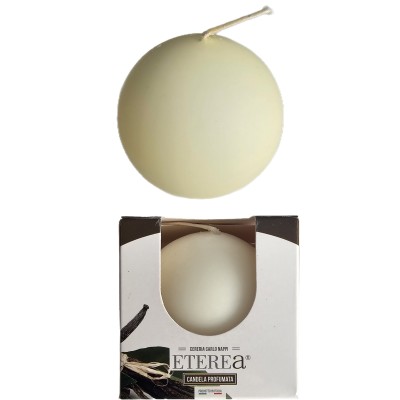 ETEREA CANDELA SFERA DI CERA PROFUMATA ETEREA VANIGLIA CM. 6