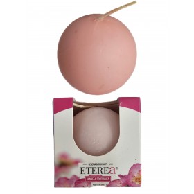 ETEREA CANDELA SFERA DI CERA PROFUMATA FIORI DI PESCO CM. 6 ETEREA CANDELA SFERA DI CERA PROFUMATA FIORI DI PESCO CM. 6