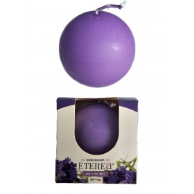 ETEREA CANDELA SFERA DI CERA PROFUMATA LAVANDA CM. 6 ETEREA CANDELA SFERA DI CERA PROFUMATA LAVANDA CM. 6