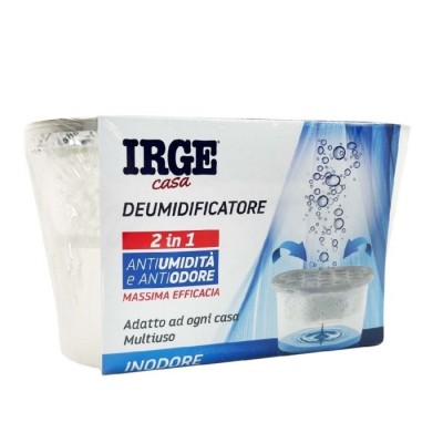 IRGE DEUMIDIFICATORE 2 IN 1 ANTI UMIDITA' E ODORE NEUTRO ML. 400