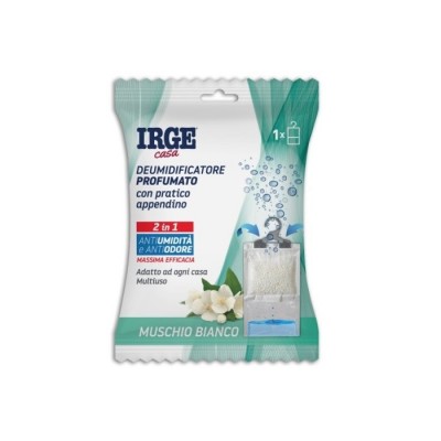 IRGE DEUMIDIFICATORE PROFUMATO CON APPENDINO AL MUSCHIO BIANCO ML. 500