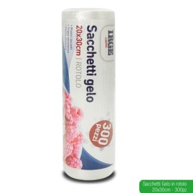 IRGE ROTOLO SACCHETTI GELO PER ALIMENTI CM. 20x30 PZ. 300 IRGE ROTOLO SACCHETTI GELO PER ALIMENTI CM. 20x30 PZ. 300