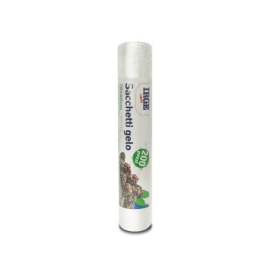 IRGE ROTOLO SACCHETTI GELO PER ALIMENTI CM. 28x40 PZ. 200