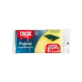 IRGE SPUGNA ABRASIVA PULINET CM. 9,5x6,5x2,5 PZ. 3 IRGE SPUGNA ABRASIVA PULINET CM. 9,5x6,5x2,5 PZ. 3