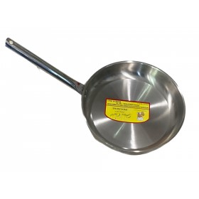 PADELLA CATERING SVASATA MANICO RIVETTATO CON FONDO AD INDUZIONE CM. 28 PADELLA CATERING SVASATA MANICO RIVETTATO CON FONDO AD INDUZIONE CM. 28