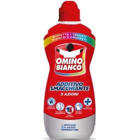 OMINO BIANCO ADDITIVO SMACCHIANTE 5 AZIONI 900ML OMINO BIANCO ADDITIVO SMACCHIANTE 5 AZIONI 900ML
