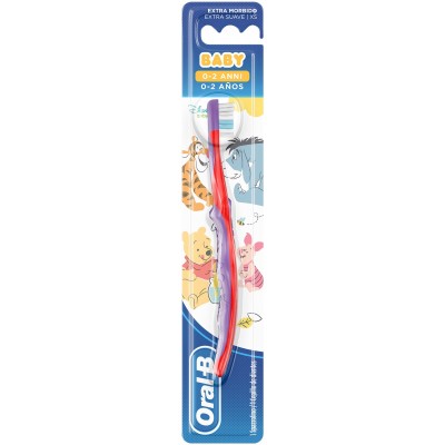 ORAL B BABY SPAZZOLINO PER BAMBINO 0-2 ANNI EXTRA MORBIDO WINNIE THE POOH
