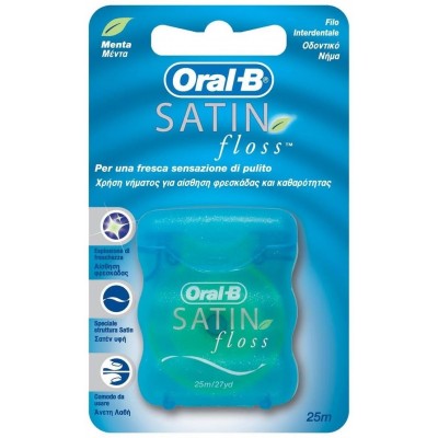 ORAL B SATINFLOSS FILO INTERDENTALE MENTA 25MT