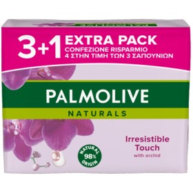 PALMOLIVE NATURALS SAPONETTA ORCHIDEA 90G 3+1 GRATIS PALMOLIVE NATURALS SAPONETTA ORCHIDEA 90G 3+1 GRATIS