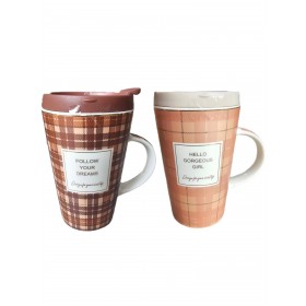 NEW BONE CHINA SCOZZESE INFUSIERA 540ML C/TAPPO ASS