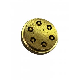 PIASTRA MACCHERONCINI IN OTTONE PER TORCHIETTO PASTA MM. 5,5 PIASTRA MACCHERONCINI IN OTTONE PER TORCHIETTO PASTA MM. 5,5