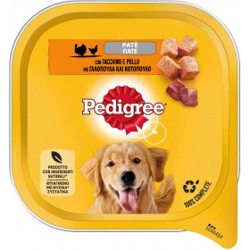 PEDIGREE PATE' CANE CON POLLO E TACCHINO 300GR PEDIGREE PATE' CANE CON POLLO E TACCHINO 300GR