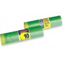PETERPANPLAST SACCHI NETTEZZA PROFUMATI CON TIRETTO VERDE CM. 70x100 PZ. 10