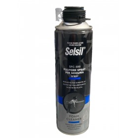 PULITORE SCHIUMA POLIURETANICA SELSIL SFC 500 PER PISTOLA ML 500 PULITORE SCHIUMA POLIURETANICA SELSIL SFC 500 PER PISTOLA ML 500