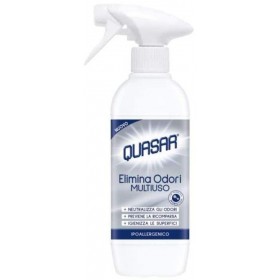 QUASAR SPRAY PROFUMO MULTIUSO ELIMINAODORI 500ML QUASAR SPRAY PROFUMO MULTIUSO ELIMINAODORI 500ML