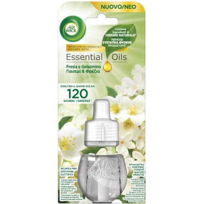 AIR WICK ESSENTIAL OILS RICARICA PER DIFFUSORE ELETTRICO FRESIA/GELSOMINO