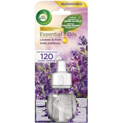 AIR WICK ESSENTIAL OILS RICARICA PER DIFFUSORE ELETTRICO LAVANDA