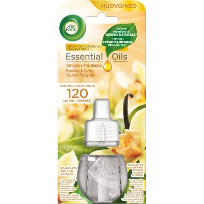 AIR WICK ESSENTIAL OILS RICARICA PER DIFFUSORE ELETTRICO VANIGLIA