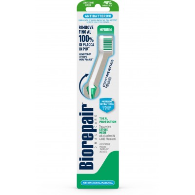 BIOREPAIR SPAZZOLINO DA DENTI ANTIBATTERICO MEDIUM