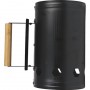 CIMINIERA ACCENDI CARBONELLA ACCIAIO VERNICIATO/LEGNO CM16 CM. 27,3h.