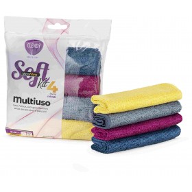 CLENDY PANNO SOFT SUPERFICI MULTIUSO PZ. 4 CLENDY PANNO SOFT SUPERFICI MULTIUSO PZ. 4