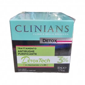 CLINIANS CREMA ANTIRUGHE DETOX ANTIOSSIDANTE 50ML CLINIANS CREMA ANTIRUGHE DETOX ANTIOSSIDANTE 50ML