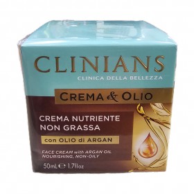 CLINIANS CREMA VISO NUTRIENTE NON GRASSA CON OLIO ARGAN 50ML CLINIANS CREMA VISO NUTRIENTE NON GRASSA CON OLIO ARGAN 50ML