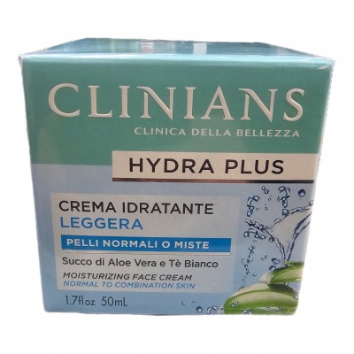 CLINIANS HYDRA PLUS CREMA IDRATANTE LEGGERA 50ML