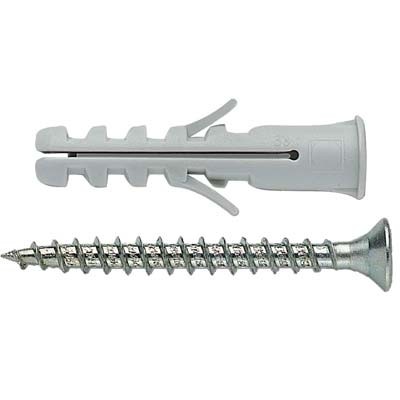 ELEMATIC TASSELLI CON BORDO CON VITE MM. 6 CONF.10