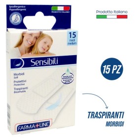 FARMALINE CEROTTI TNT BIANCHI MEDI CM. 7x2 PZ. 15P FARMALINE CEROTTI TNT BIANCHI MEDI CM. 7x2 PZ. 15P