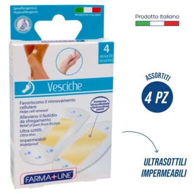 FARMALINE CEROTTI VESCICHE PZ. 4