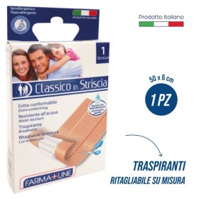 FARMALINE CEROTTO STRISCIA CM. 50x6 PZ. 1 FARMALINE CEROTTO STRISCIA CM. 50x6 PZ. 1