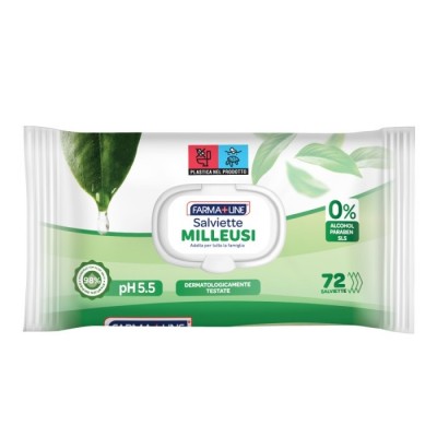 FARMALINE SALVIETTE CON POP UP MILLEUSI PZ. 72
