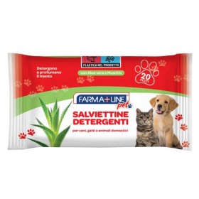 FARMALINE SALVIETTE PROFUMATE PER CANI E GATTI PZ. 20 FARMALINE SALVIETTE PROFUMATE PER CANI E GATTI PZ. 20