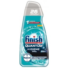 FINISH QUANTUM GEL FRESH DETERGENTE PER LAVASTOVIGLIE 26 LAVAGGI FINISH QUANTUM GEL FRESH DETERGENTE PER LAVASTOVIGLIE 26 LAVAGGI