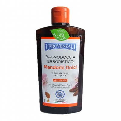 I PROVENZALI BAGNO DOCCIA  SCHIUMA  MANDORLE DOLCI 400ML