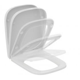 Idea Standard Sedile avvolgente a chiusura rallentata bianco Idea Standard Sedile avvolgente a chiusura rallentata bianco