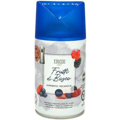 IRGE AIRMATIC RICARICA PER DIFFUSORE ELETTRICO FRUTTI DI BOSCO ML. 250